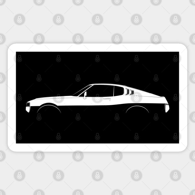 Toyota Celica 2000 GT Liftback (RA28) Silhouette Sticker by Car-Silhouettes